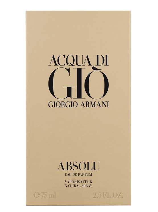 Acqua di Gio Absolu for Men, edP 100ml by Giorgio Armani