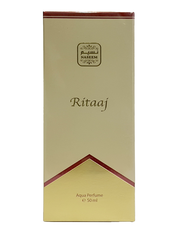Ritaaj Alcohol-Free Water-Based Perfume for Men and Women (Unisex), 50ml by Naseem