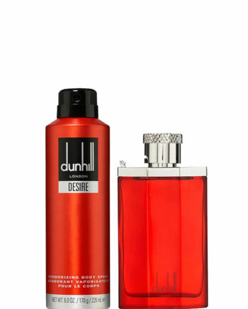 Desire Red Gift Set for Men (edT 100ml + Body Spray 226ml) by Dunhill